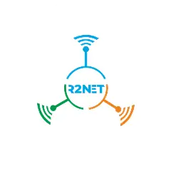 R2 Net logo in circle