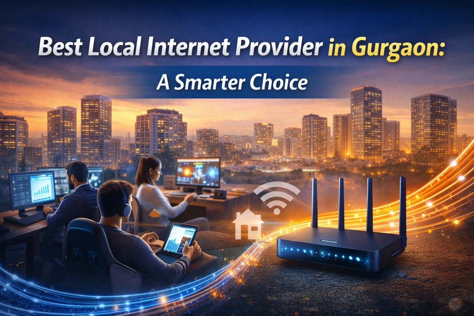 Best Local Internet Provider in Gurgaon: A Smarter Choice