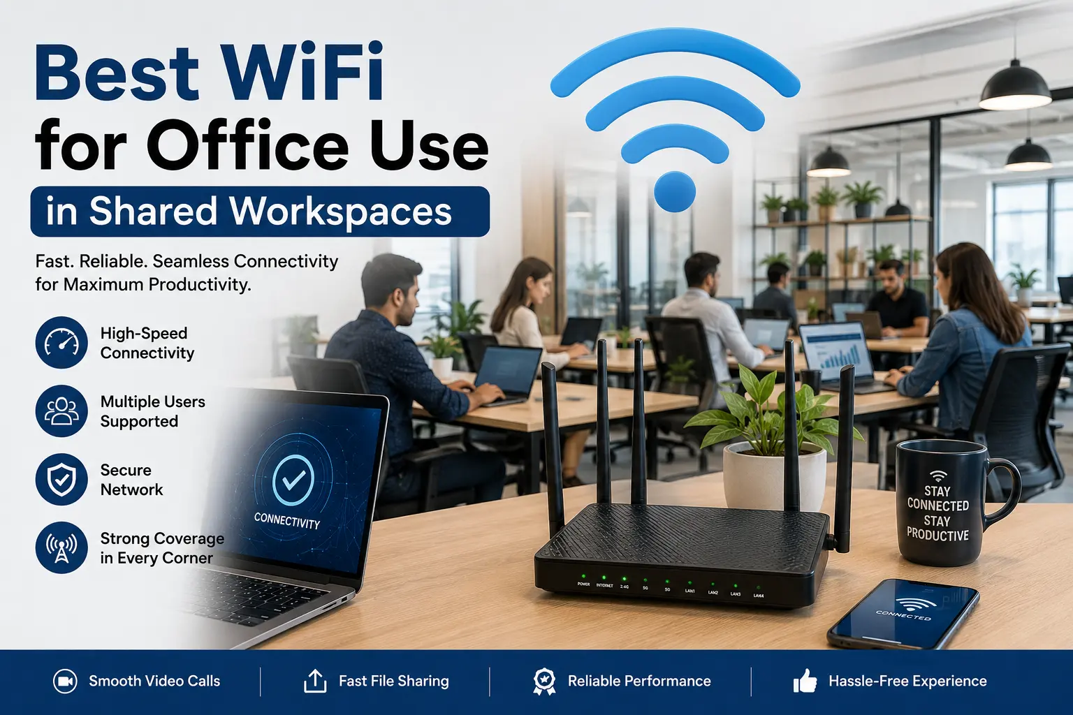 Best WiFi for Office Use in Shared Workspaces